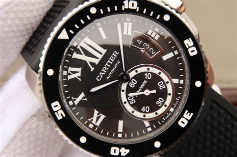 cartier calibre diver watch replica|cartier calibre review.